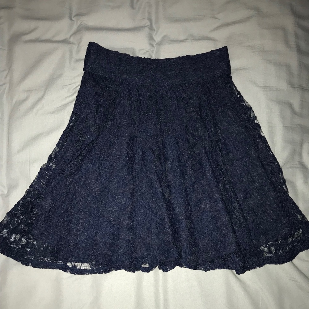 Navy Blue Skirt